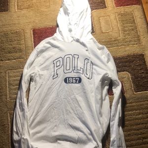 White Polo Ralph Lauren Hoodie